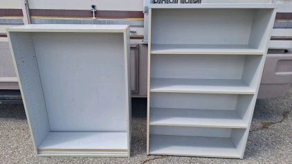 2 Wooden Bookshelves...EB