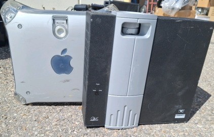 Apple PC Tower & Runco Projector...EB