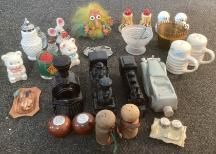 Vintage Guru Troll, Salt And Pepper Shakers And More!