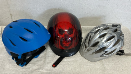 Motorcycle, Snowboarding & Bicycle Helmets