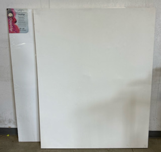 (2) Large 48&rdquo; x 60&rdquo; Artist Canvases