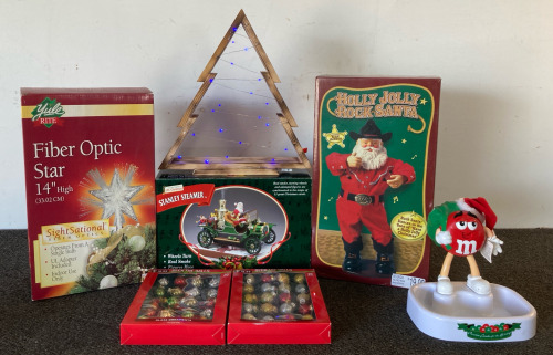 Christmas Star, Ornaments, And More