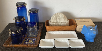 Vintage Glass, Plates, And More