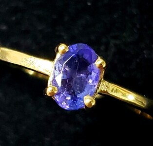 $1700 10K Tanzanite(0.5ct) Ring