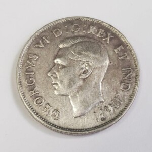 Silver 11.5G Canadian 50Cent Coin