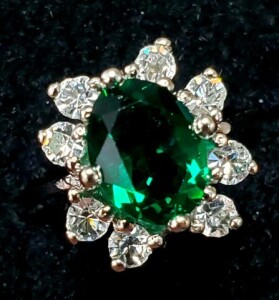 Silver CZ Ring