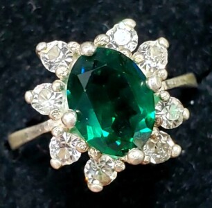 Silver CZ Ring