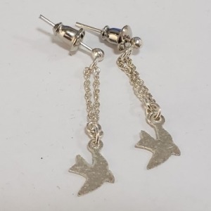 $100 Silver Earrings ( Birds)