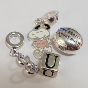 $200 Silver Pack Of 4 Pandora Beads