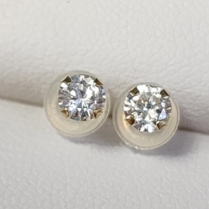 $120 14K CZ Earrings
