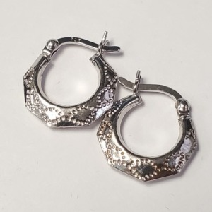 $50 Silver Hoop Earrings