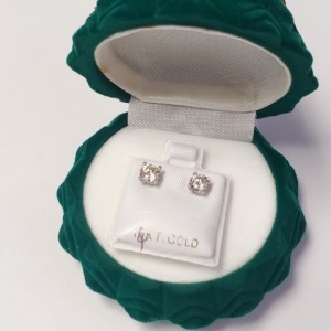 $4000 14K Lab Diamond (0.86ct) Earrings