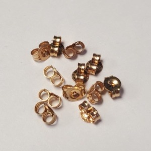 $200 10K Pack Of 12 0.72G Earring Backs