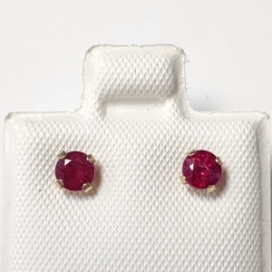 $240 14K Ruby Earrings