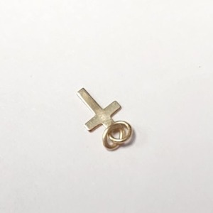 10K Baby Mini Cross 0.06G Pendant