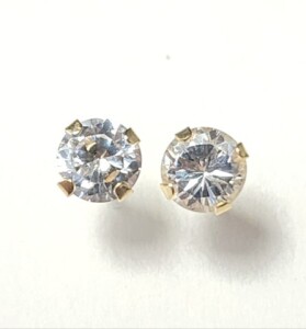 $120 14K Cz Earrings