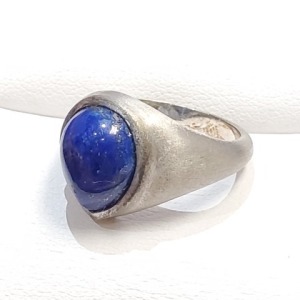 $150 Silver Lapis(4.8ct) Ring