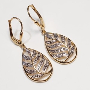 $250 Silver Diamond(0.2ct) Earrings
