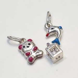 $100 Silver 3 Pendent Set