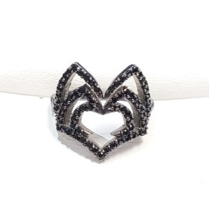 Silver Black Onyx Ring