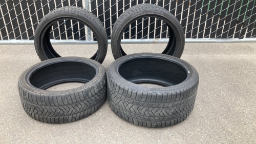 (4) Chevy Corvette Snow Tires. Pirelli