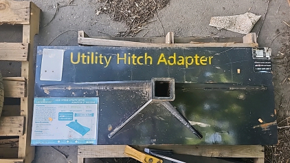 Skid Steer Utility Hitch Adapter w/ 2" Receive