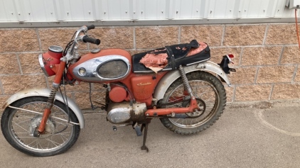 Vintage Suzuki Motorcycle