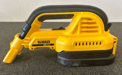 DeWalt 20v Max 1/2 Gallon Cordless Wet/Dry Vacuum W/ Charger, Battery Not Included