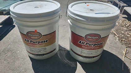 (2) 4 Gallon All Purpose Joint Compound Bucket
