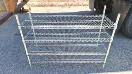 4-Rack Wire Shelving...EB