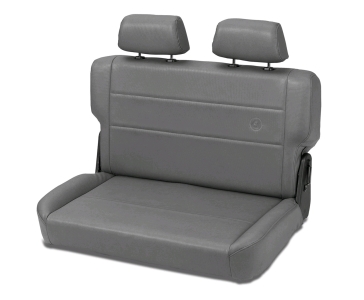 TRAILMAX II FOLD-N-TUMBLE REAR BENCH SEAT - JEEP 1955-83 CJ5; 1976-86 CJ7; 1987-95 WRANGLER YJ...EB