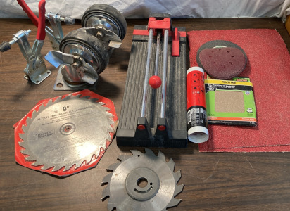 Master Mechanic 9&rdquo; Blade, Sanding Tools & More