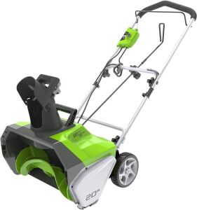 Electric GreenWorks Snow Blower-Tested Works! Lots of Power!