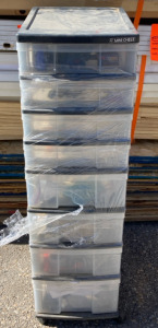 Eight Tier Plastic Storage Container