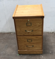 Wooden File Cabinet