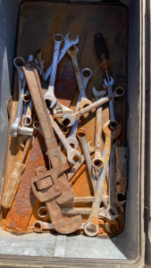 Stanly Tool Box with Tools Inside