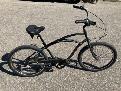Electra 26&rdquo; Flat Black Cruiser