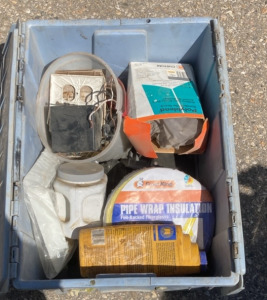 Box Full of Wire and Outlets