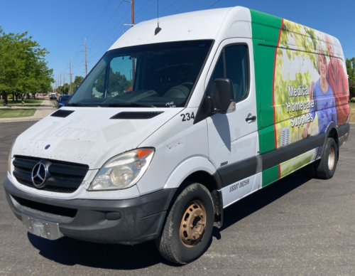 2012 MERCEDES SPRINTER 3500 - DIESEL - LOCAL FLEET