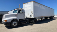 1995 INTERNATIONAL 8200 & 2002 UTILITY TRAILER - RUN WELL - 26