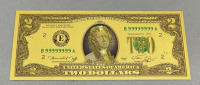 Gold Banknote Set Of Eight - 3