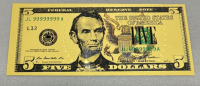 Gold Banknote Set Of Eight - 4