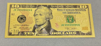 Gold Banknote Set Of Eight - 5