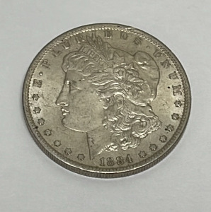 1884-O Morgan Silver Dollar - Verified Authentic