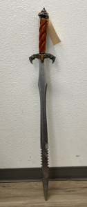 Jim Frost 4 Lion Head Etched Sword