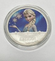 (6) Disney “Frozen” Movie Silver Plated Collectible Coins - 2