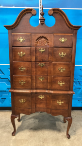 Antique High Boy Oak Dresser