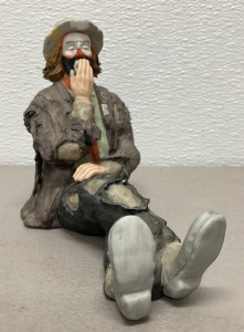 Emmet Kelly Statue 7&rdquo; Tall