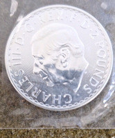 (1) 1-Oz Brittania .999 Fine Silver Coin.