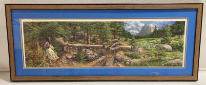 Framed Bev Doolittle Native Landscape Print